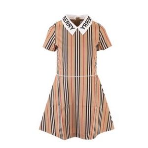 Burberry Logo striped dress (kids)